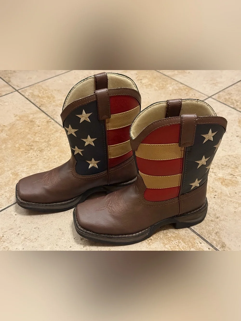 LIL' REBEL™ BY DURANGO® BIG KIDS' PATRIOTIC WESTERN BOOT